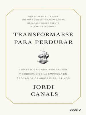 cover image of Transformarse para perdurar